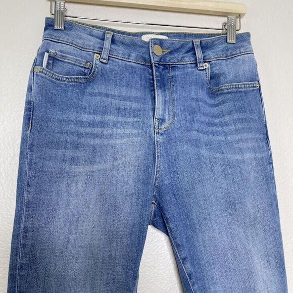 Ted Baker London Jeans Size 30 Ankle Skinny Denim Starel Light Wash Stretch - Picture 9 of 16